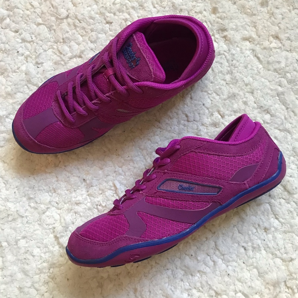 Pink Women's Sneakers - Cheeks Lightweight Active Shoe Size 8 - Picture 10 of 10